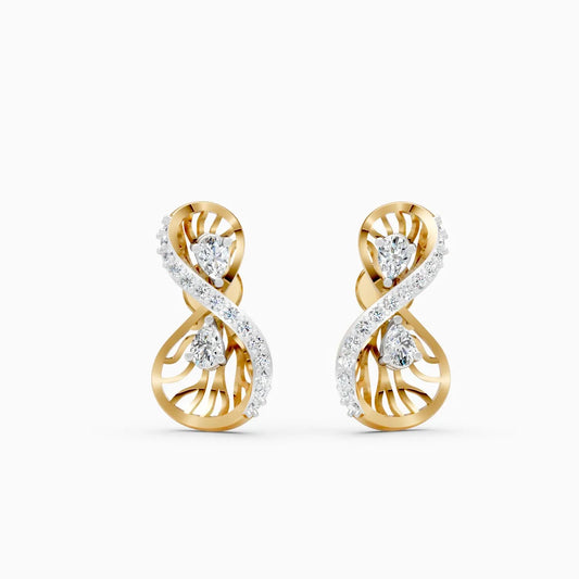 Infinity Glow Lab Grown Diamond Earrings