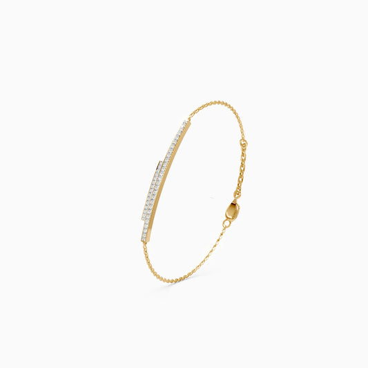 Two Line Chain lab Grown Diamond Bracelet