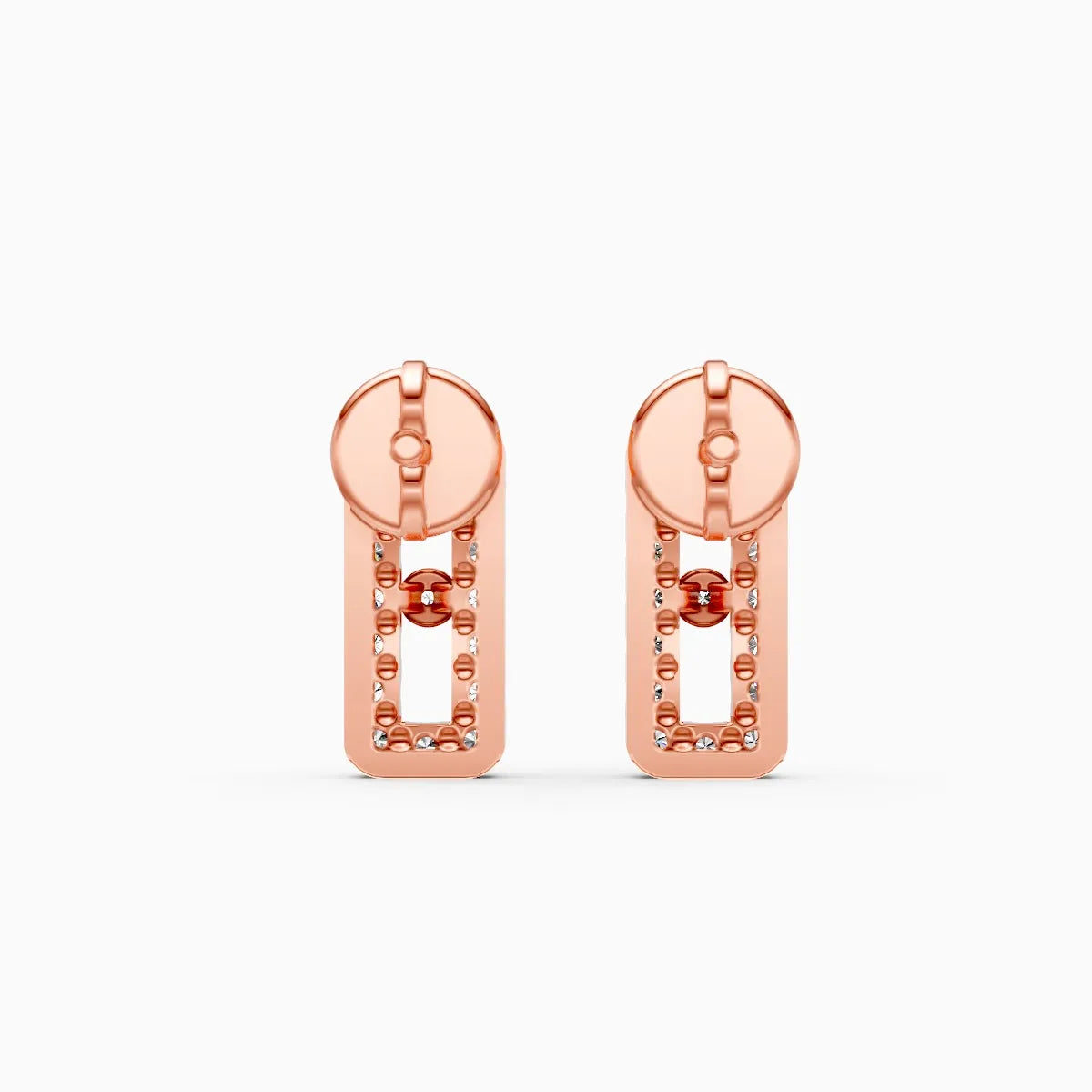 Delicate Radiance Diamond Studs earrings