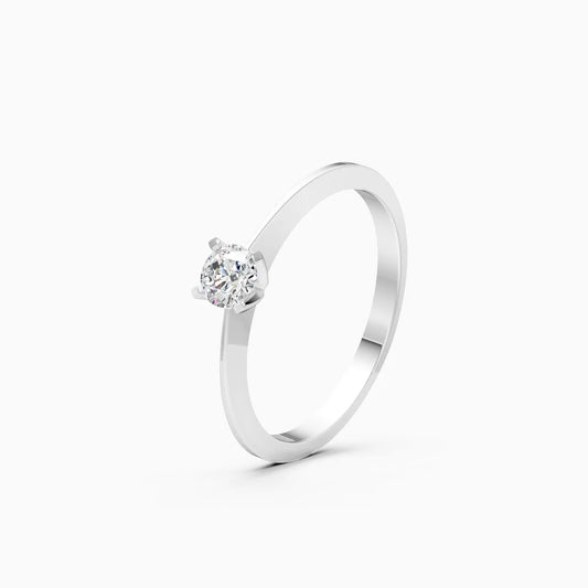Classic Round Solitaire Ring