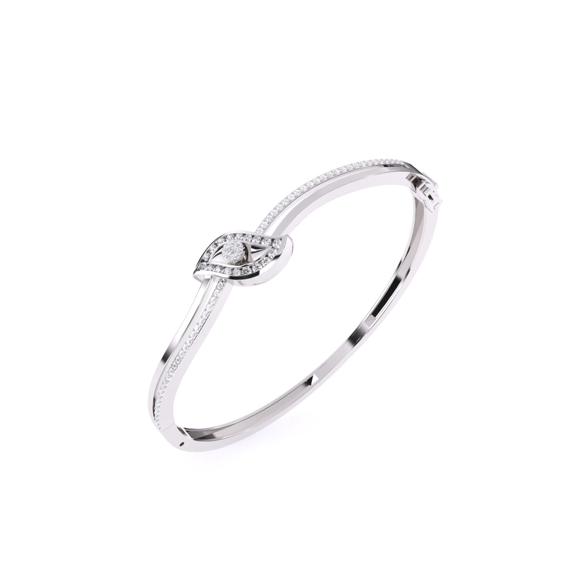14k Gold Diamond Oval Bangle/diamond Bracelet/gold Bracelet/diamond Bracelet/valentine  Bracelet/oval Bangle/love Diamond Bracelet/bangle - Etsy