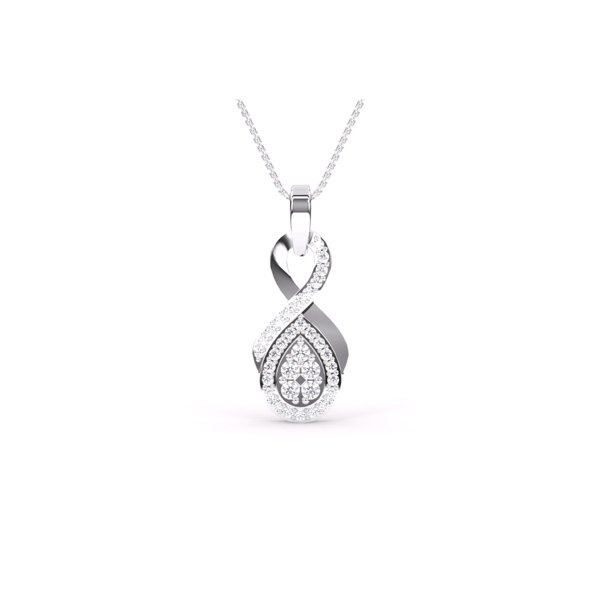 Lab-Grown Diamond 1ct. Round Brilliant Solitaire 14k Gold Pendant | White -  #Lightbox Jewelry
