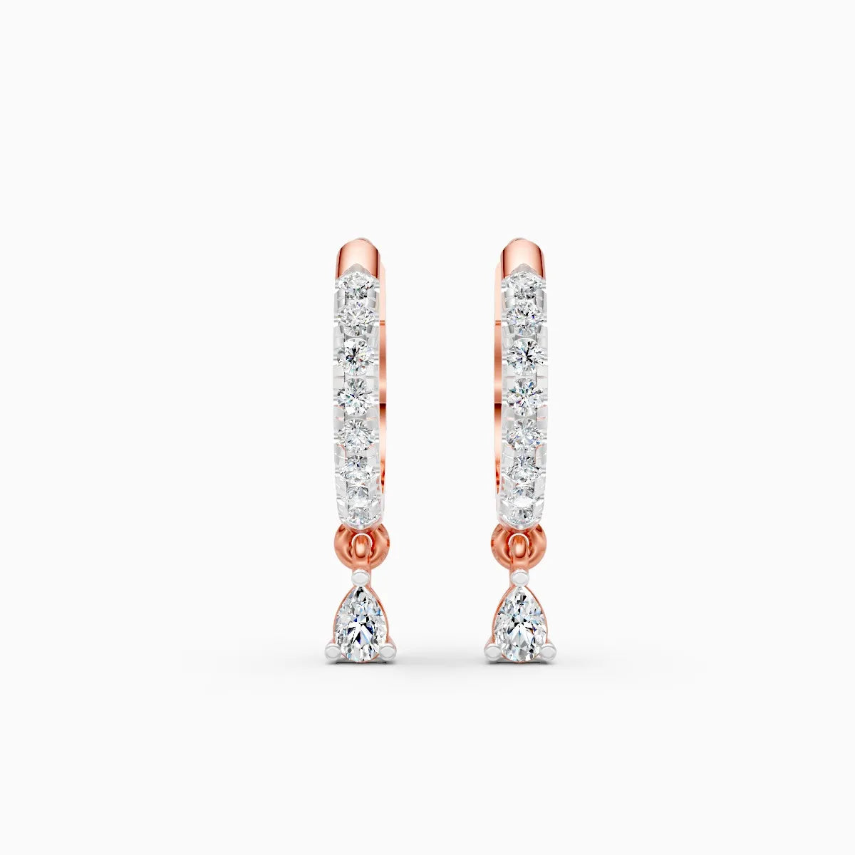 Eternal Glow Lab Diamond Drop Earrings