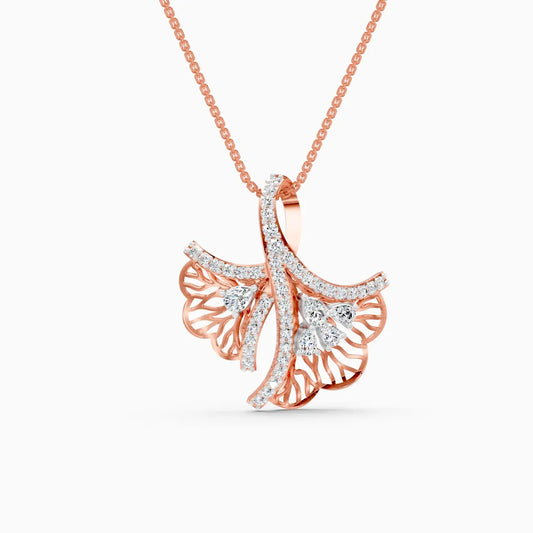 Butterfly Grace Lab Grown Diamond Pendant