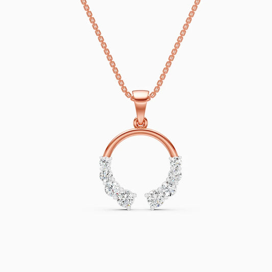 Orbit Shine Lab Grown Diamond Pendant