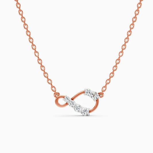 Infinite Curve Lab Grown Diamond Pendant