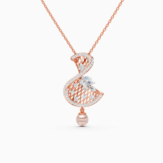 Sway of Elegance Lab Diamond Necklace Set