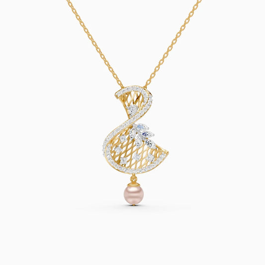 Sway of Elegance Lab Diamond Necklace Set
