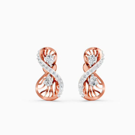 Infinity Glow Lab Grown Diamond Earrings