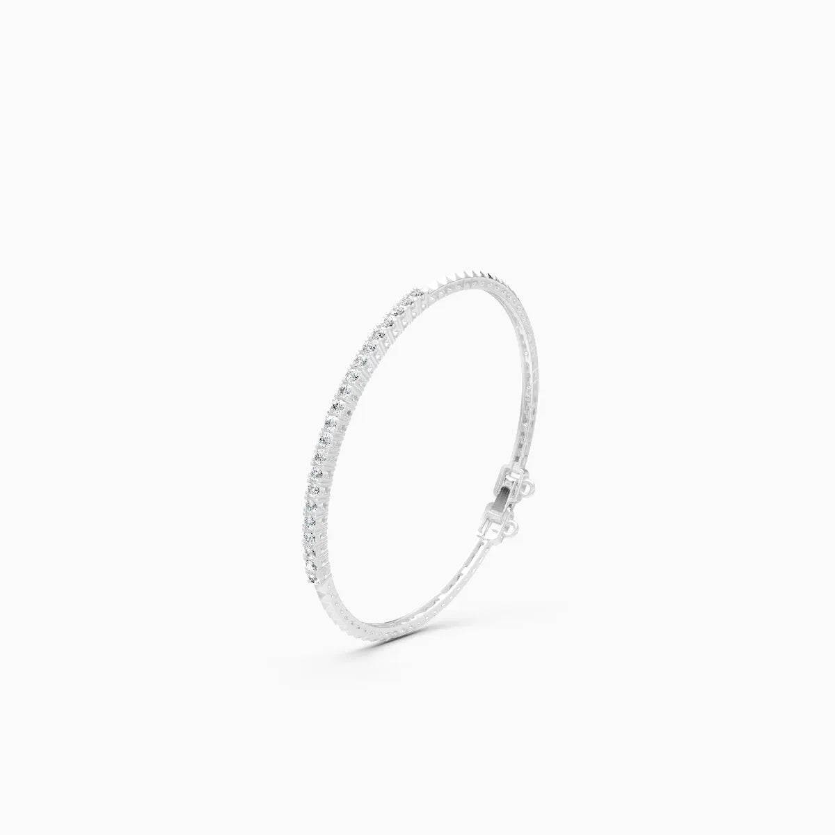Tennis Lab Grown Diamond Gold Bracelet
