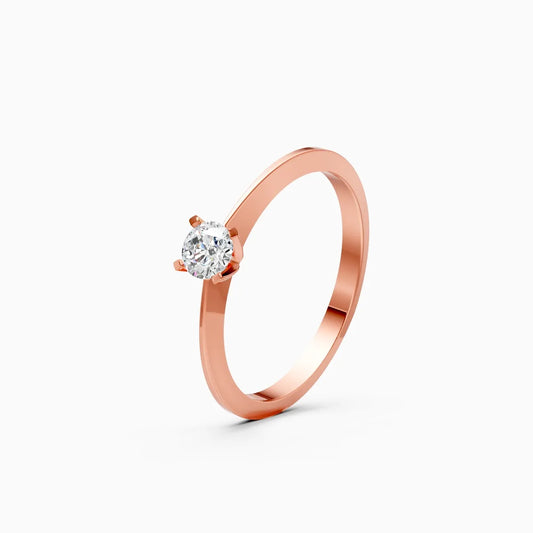 Classic Round Solitaire Ring