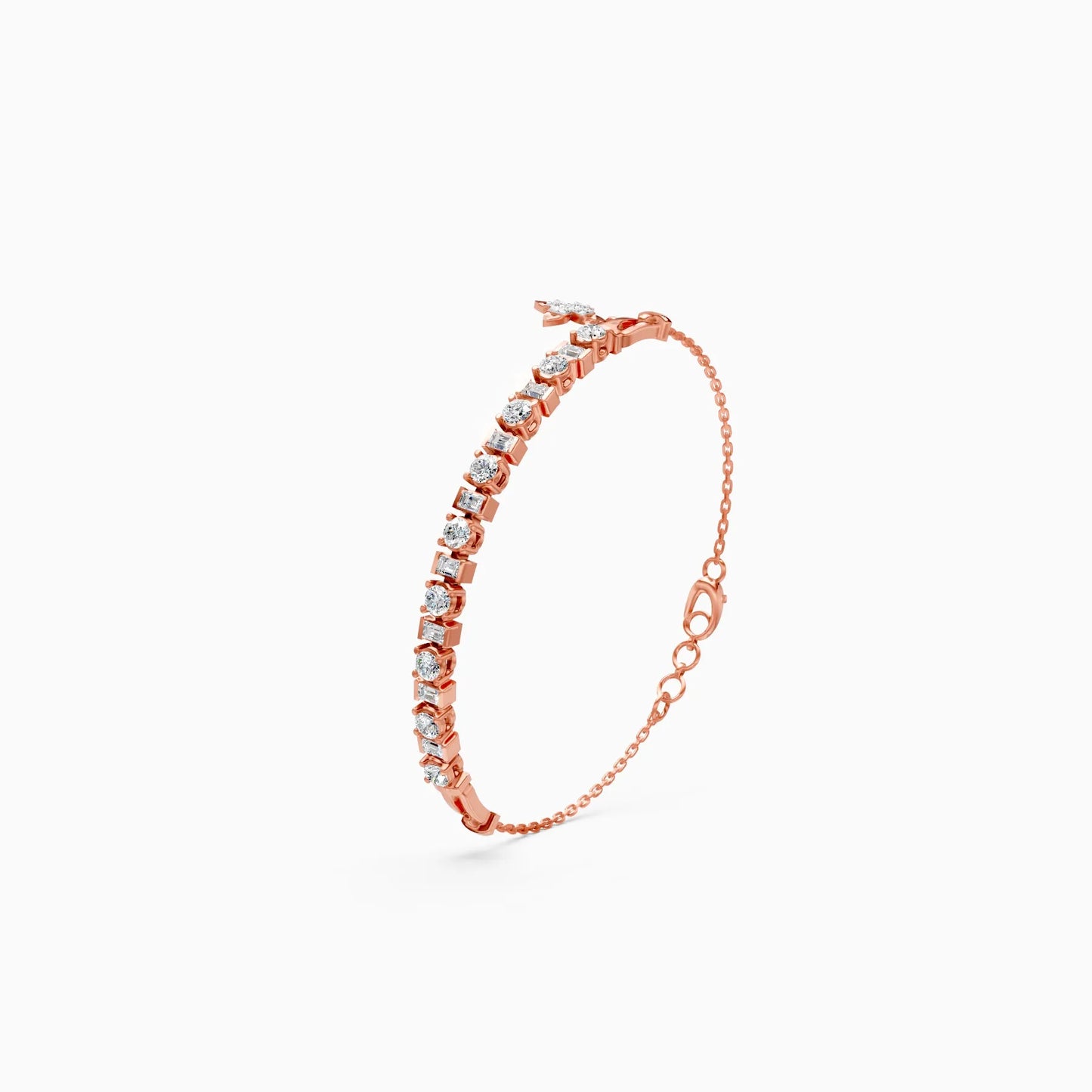 Luxury Lab Grown Diamond Line Bracelet