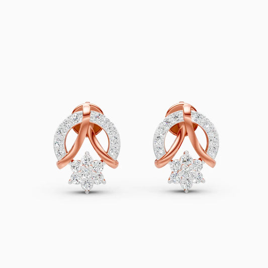 Circle Grace Lab Grown Diamond Earrings