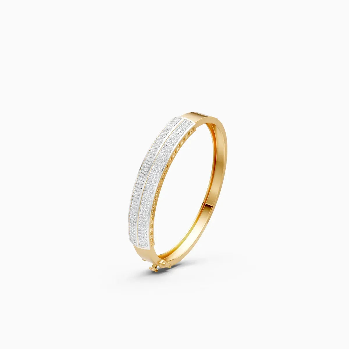 Modern Design Lab Grown Diamond Mens Bracelet