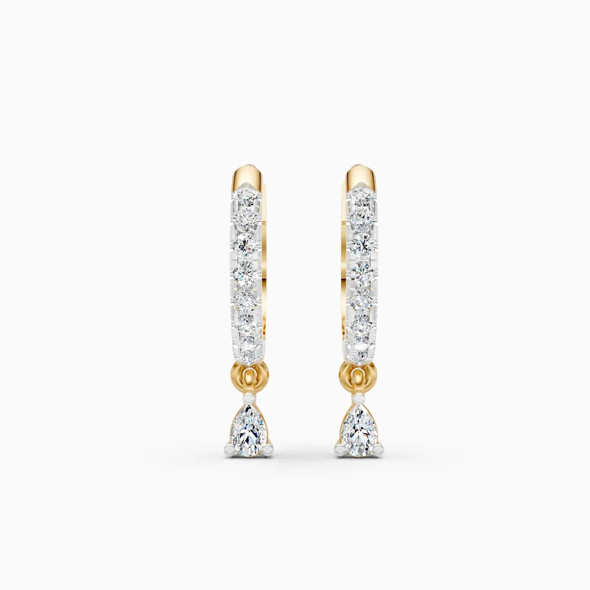 Eternal Glow Lab Diamond Drop Earrings