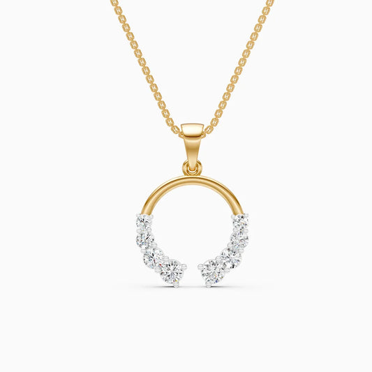 Orbit Shine Lab Grown Diamond Pendant