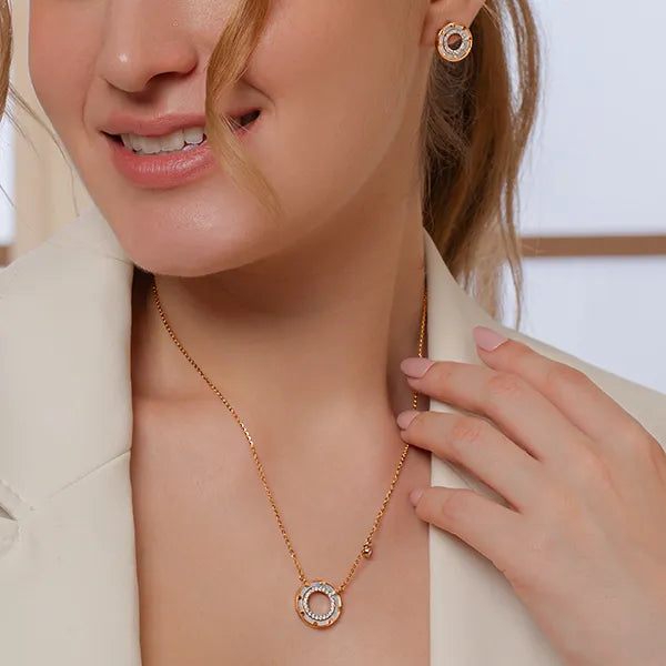 Elegant Halo Diamond Stud Earrings