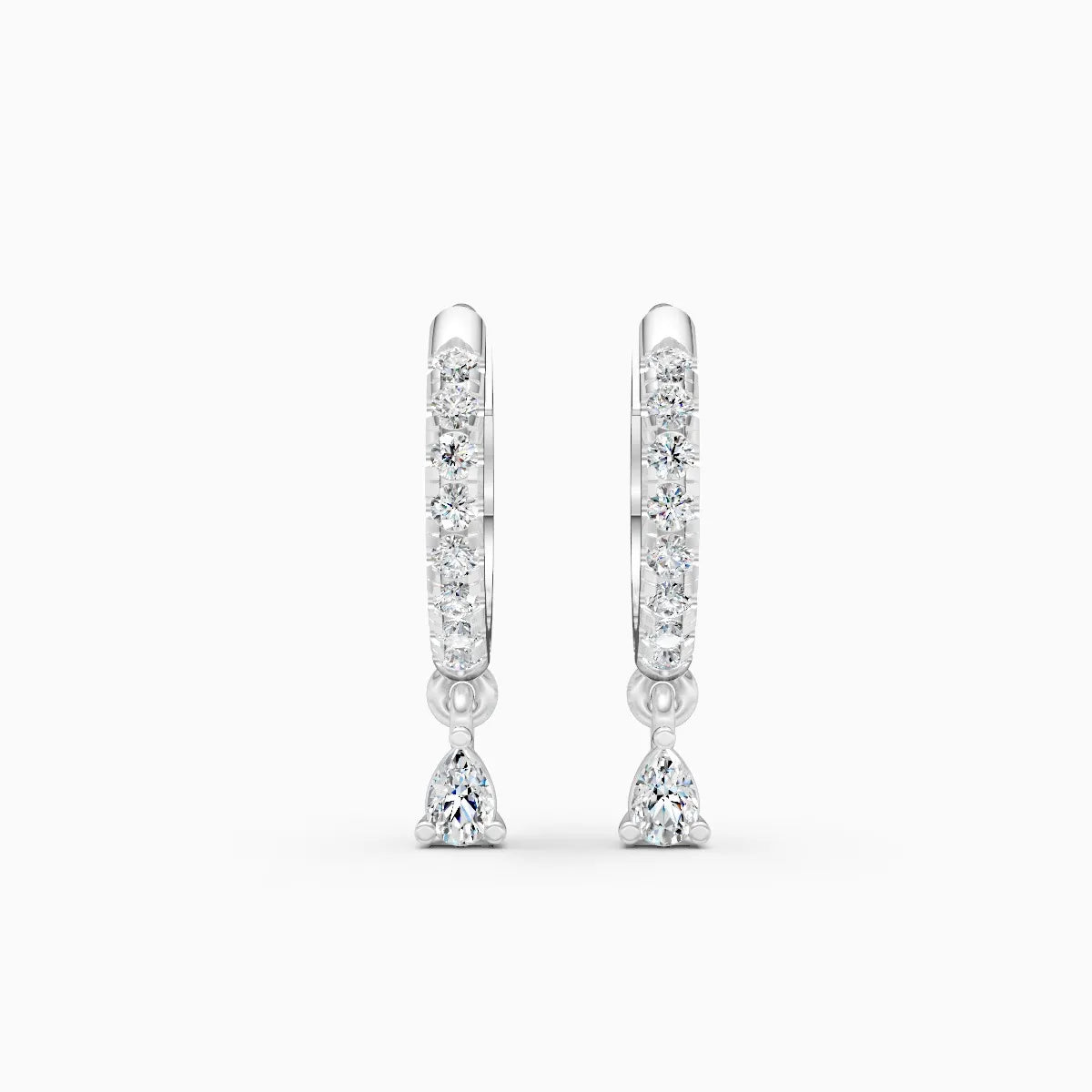 Eternal Glow Lab Diamond Drop Earrings
