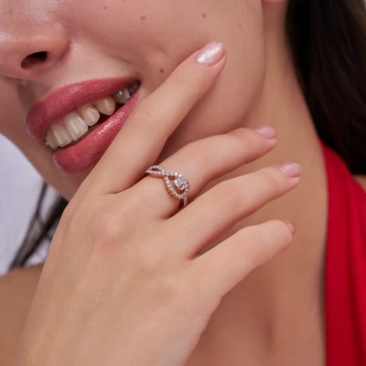 Infinity Grace Lab-Grown Diamond Ring