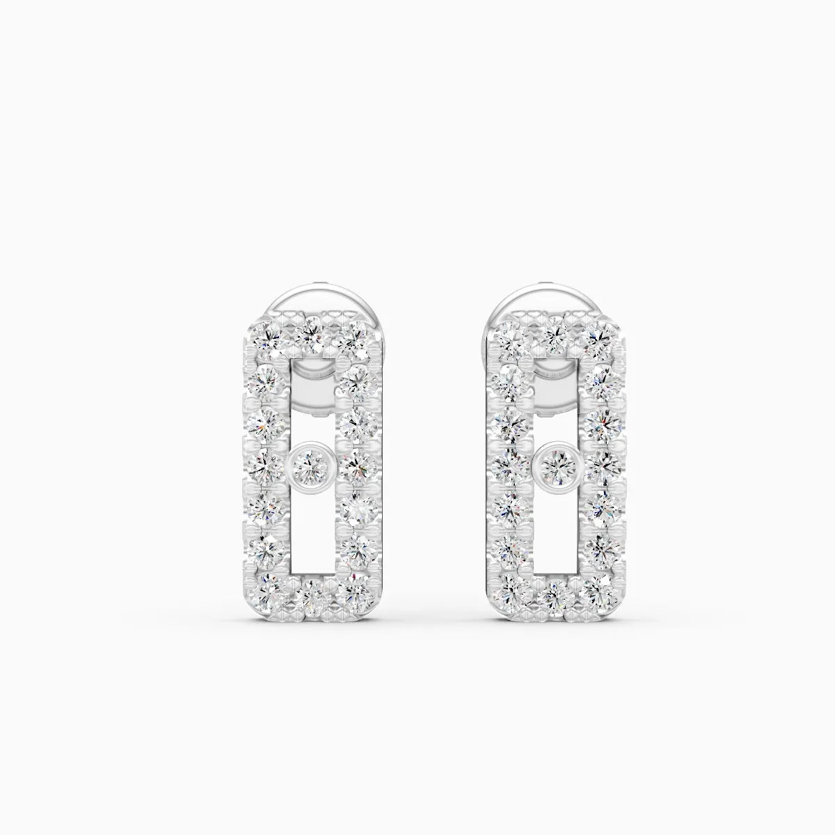 Delicate Radiance Diamond Studs earrings