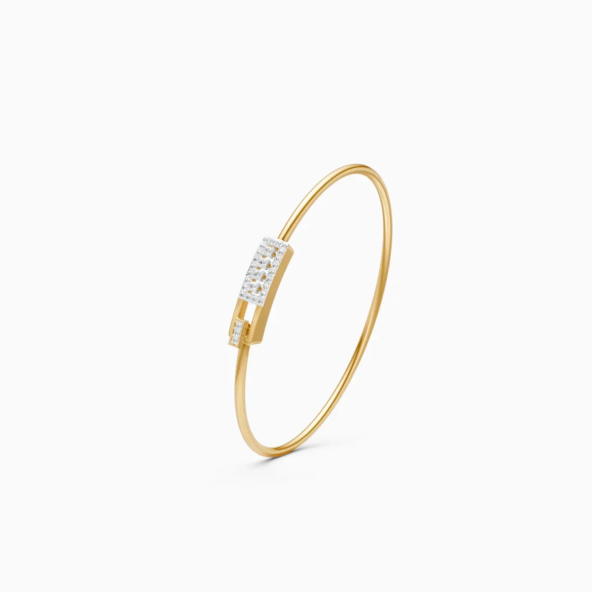 Classic Lab Grown Diamond Gold Bracelet