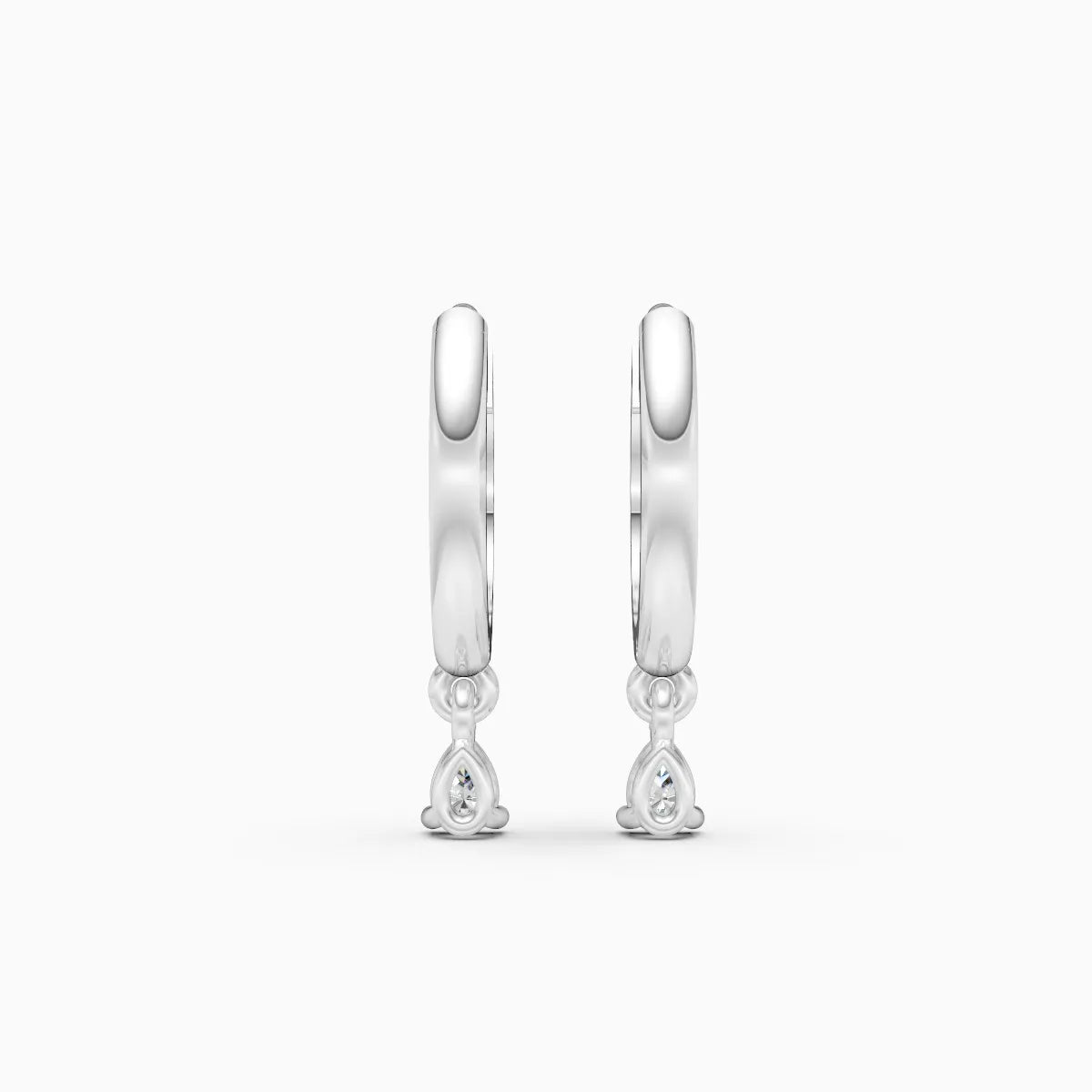 Eternal Glow Lab Diamond Drop Earrings