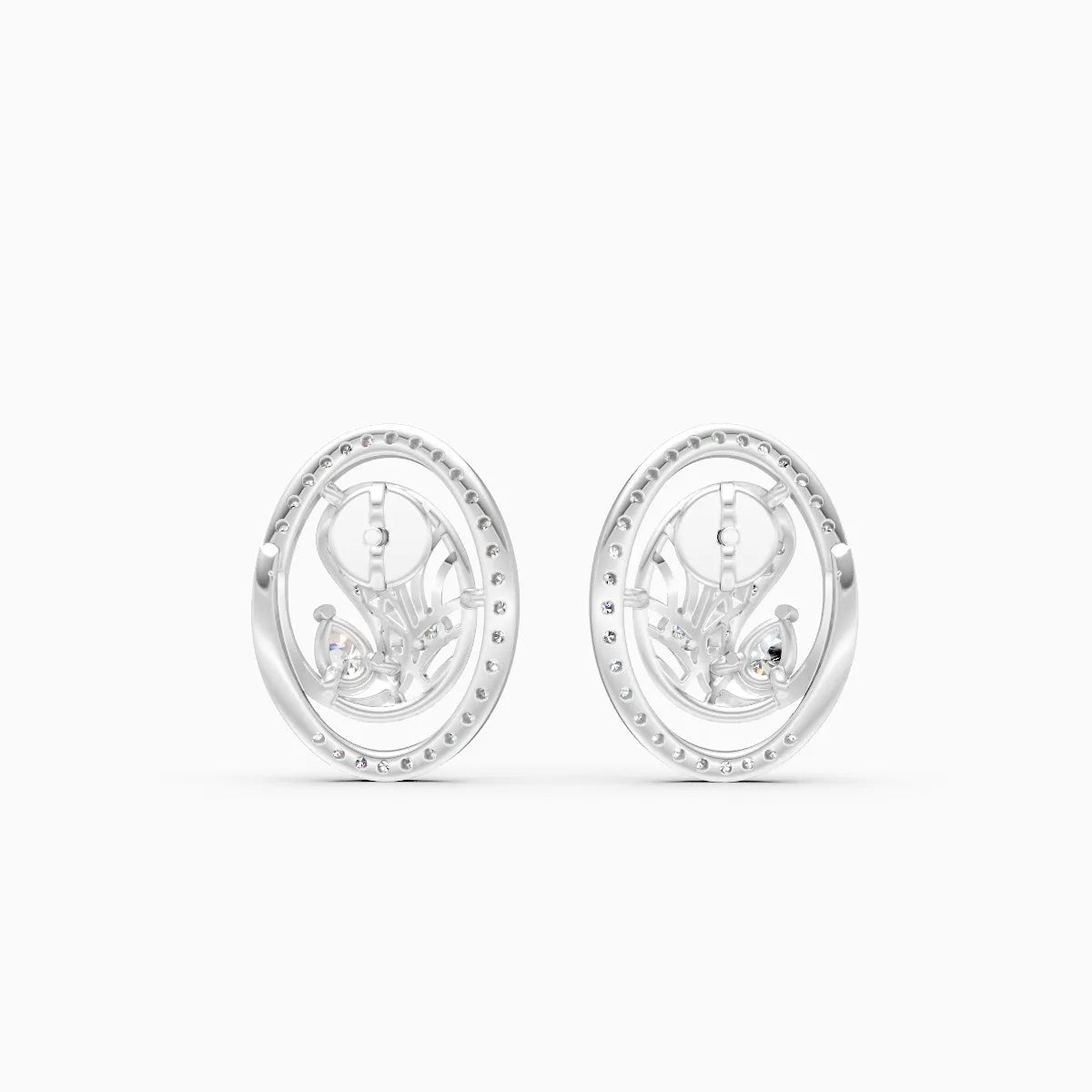 Lustre Loop Lab Grown Diamond Earrings