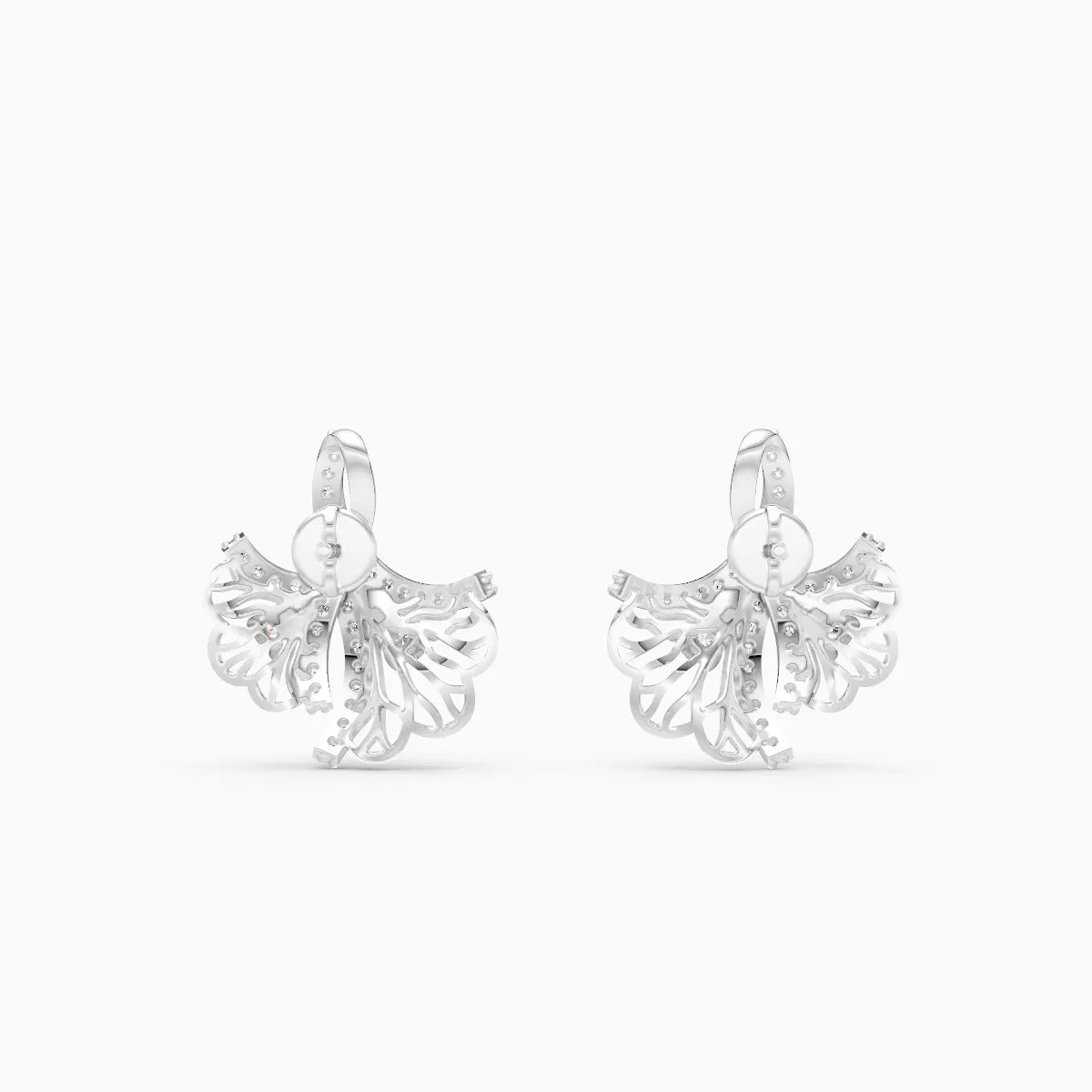 Butterfly Bloom Lab Grown Diamond Earrings