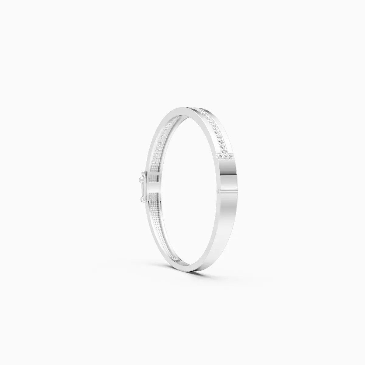 Shimmering Gold and Lab Diamond Crown Star Bracelet