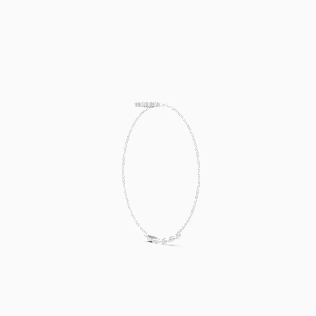 K Custom Name Lab Diamond Bracelet