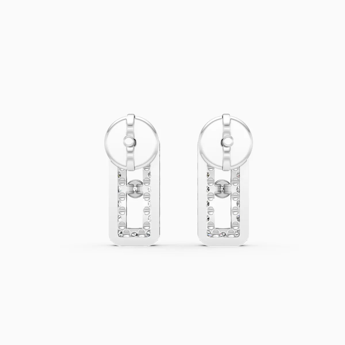 Delicate Radiance Diamond Studs earrings