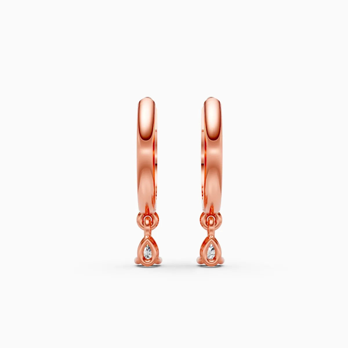 Eternal Glow Lab Diamond Drop Earrings