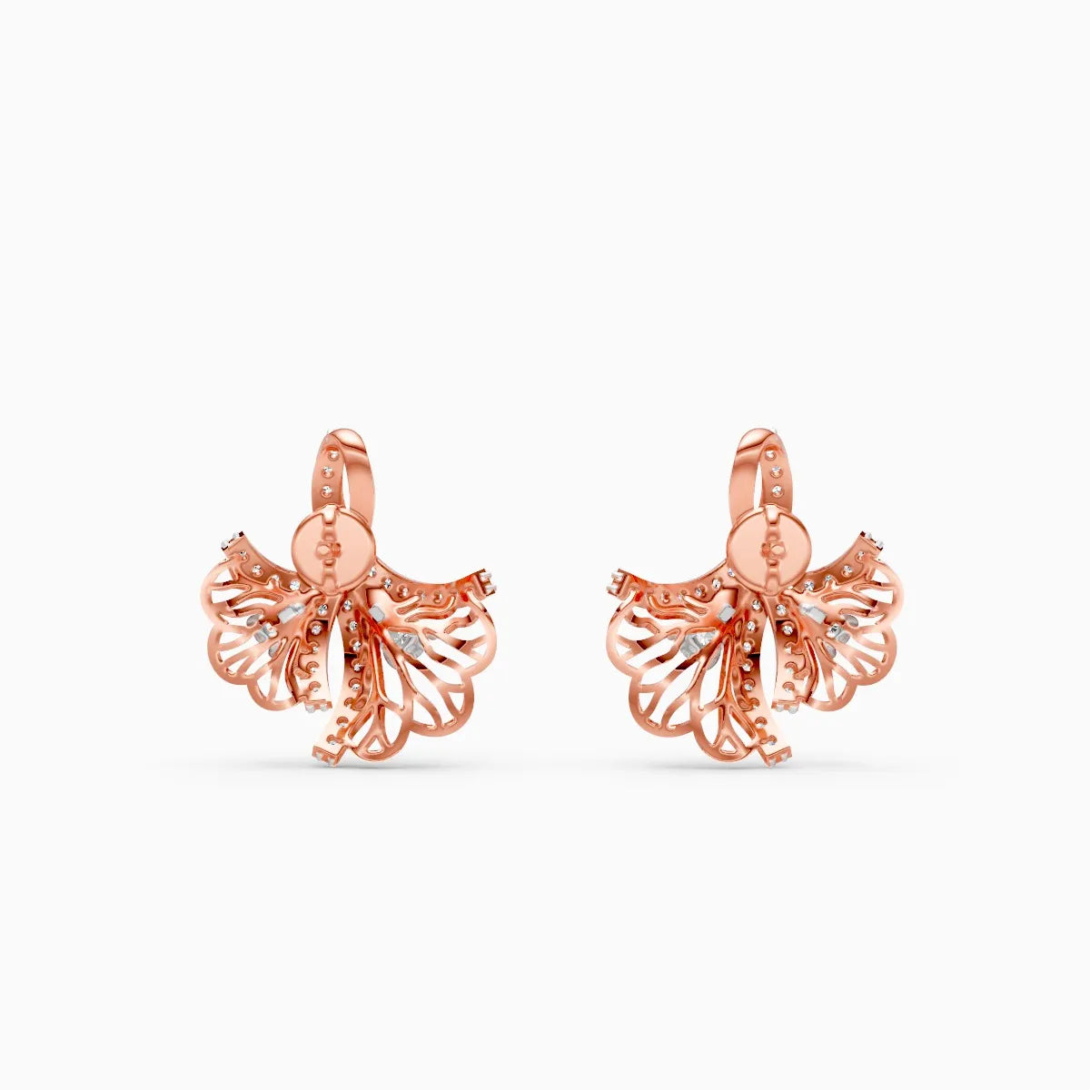 Butterfly Bloom Lab Grown Diamond Earrings