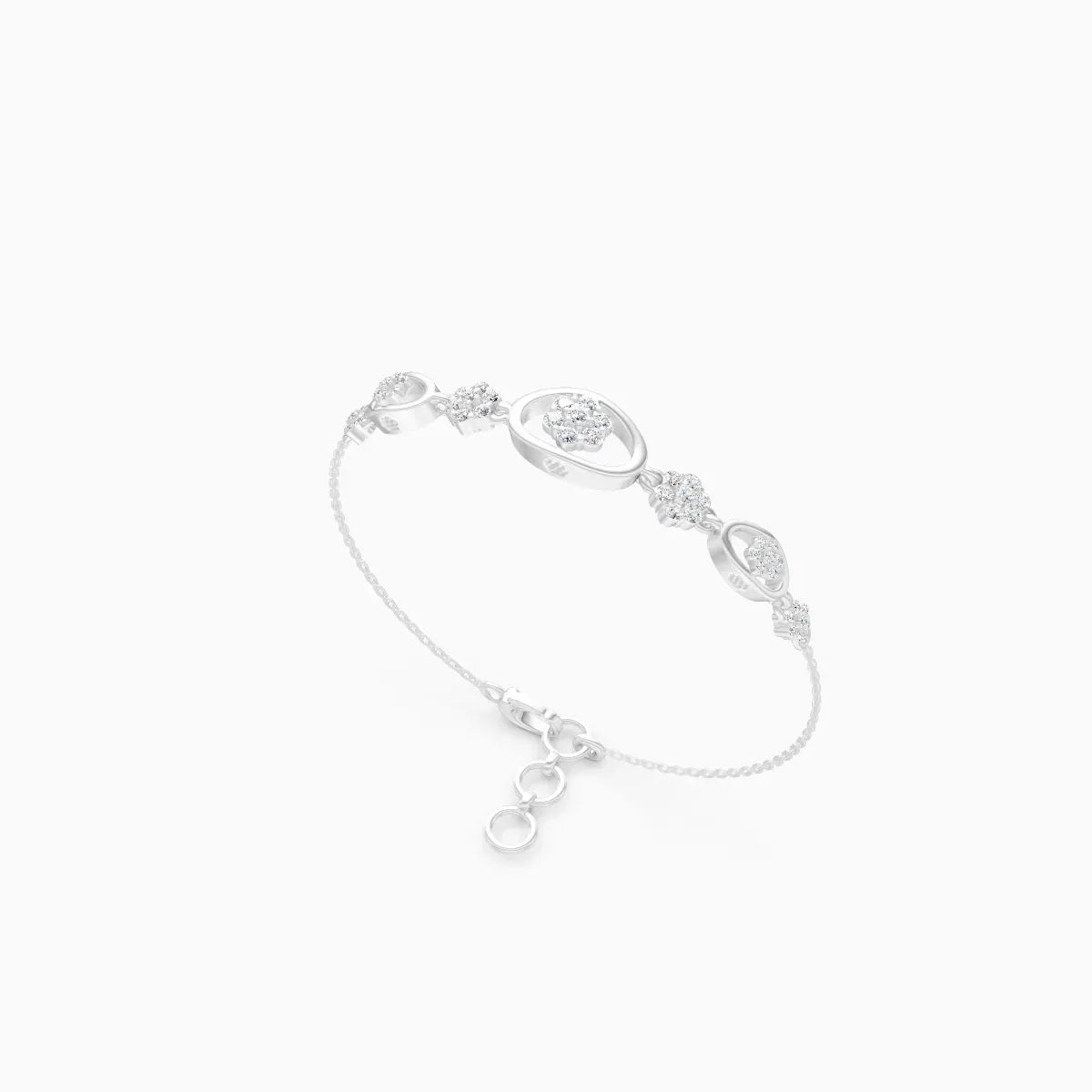 Elegant Lab Grown Diamond Bracelet