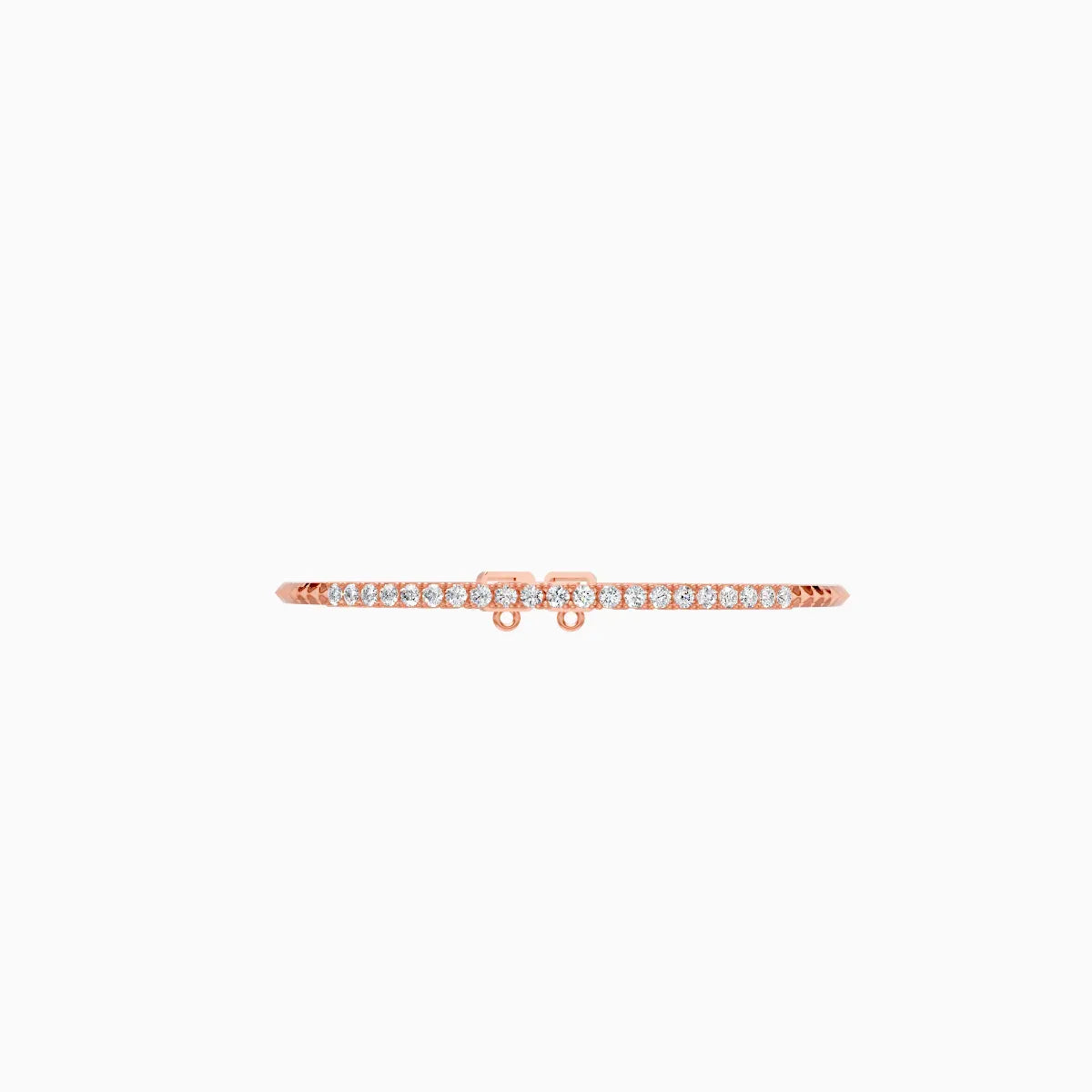 Tennis Lab Grown Diamond Gold Bracelet