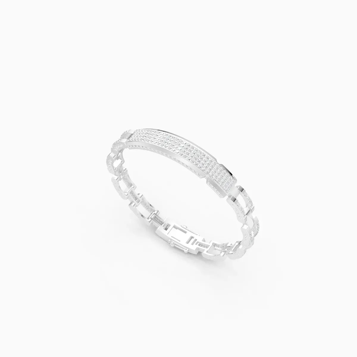 Fancy Lab Diamond Bracelet for Men