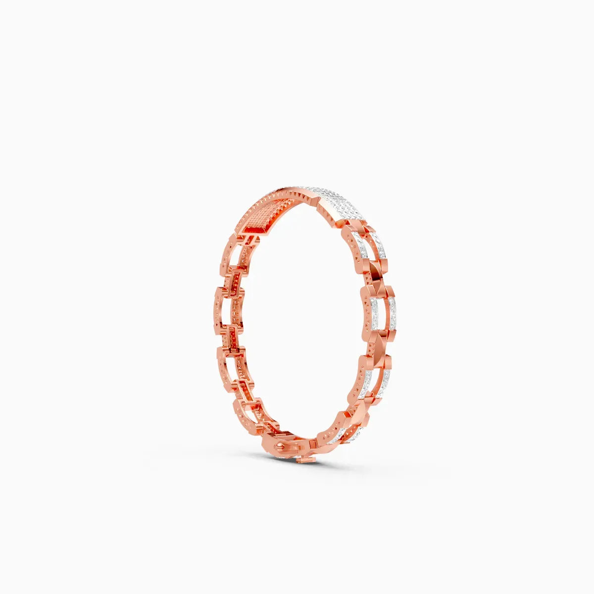 Fancy Lab Diamond Bracelet for Men