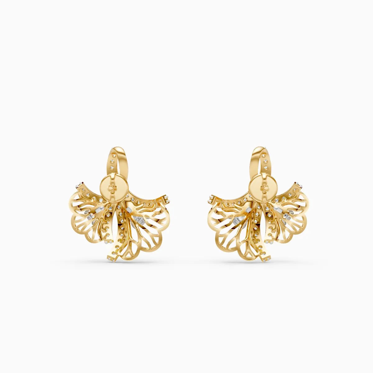 Butterfly Bloom Lab Grown Diamond Earrings