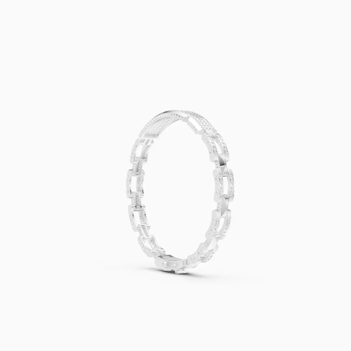 Fancy Lab Diamond Bracelet for Men