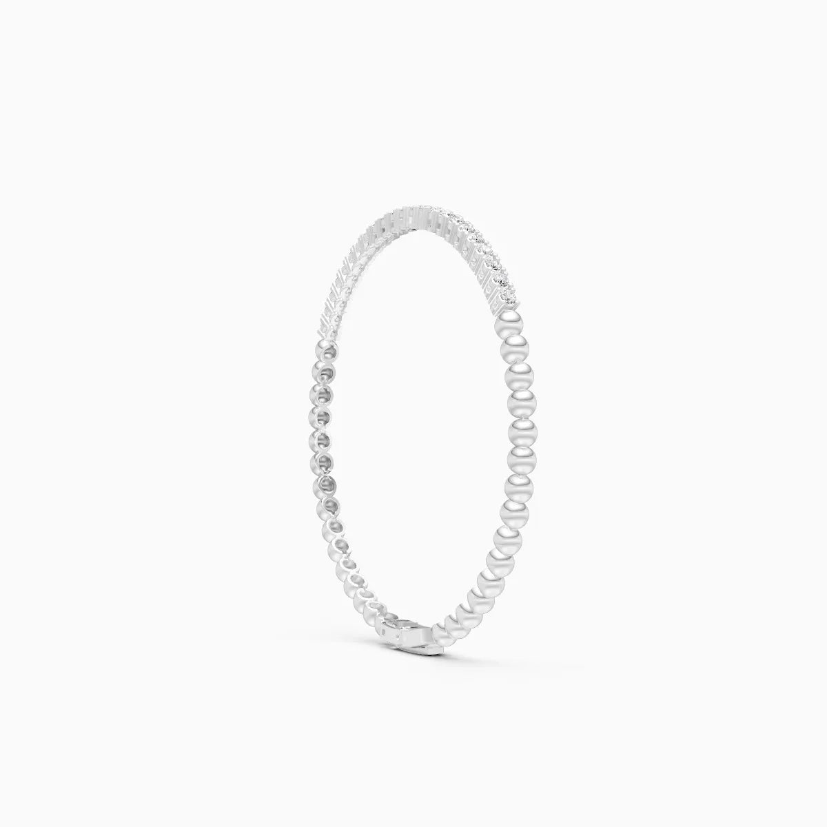 Luxury Slim Design Lab Grown Diamond Tennis Bracelet