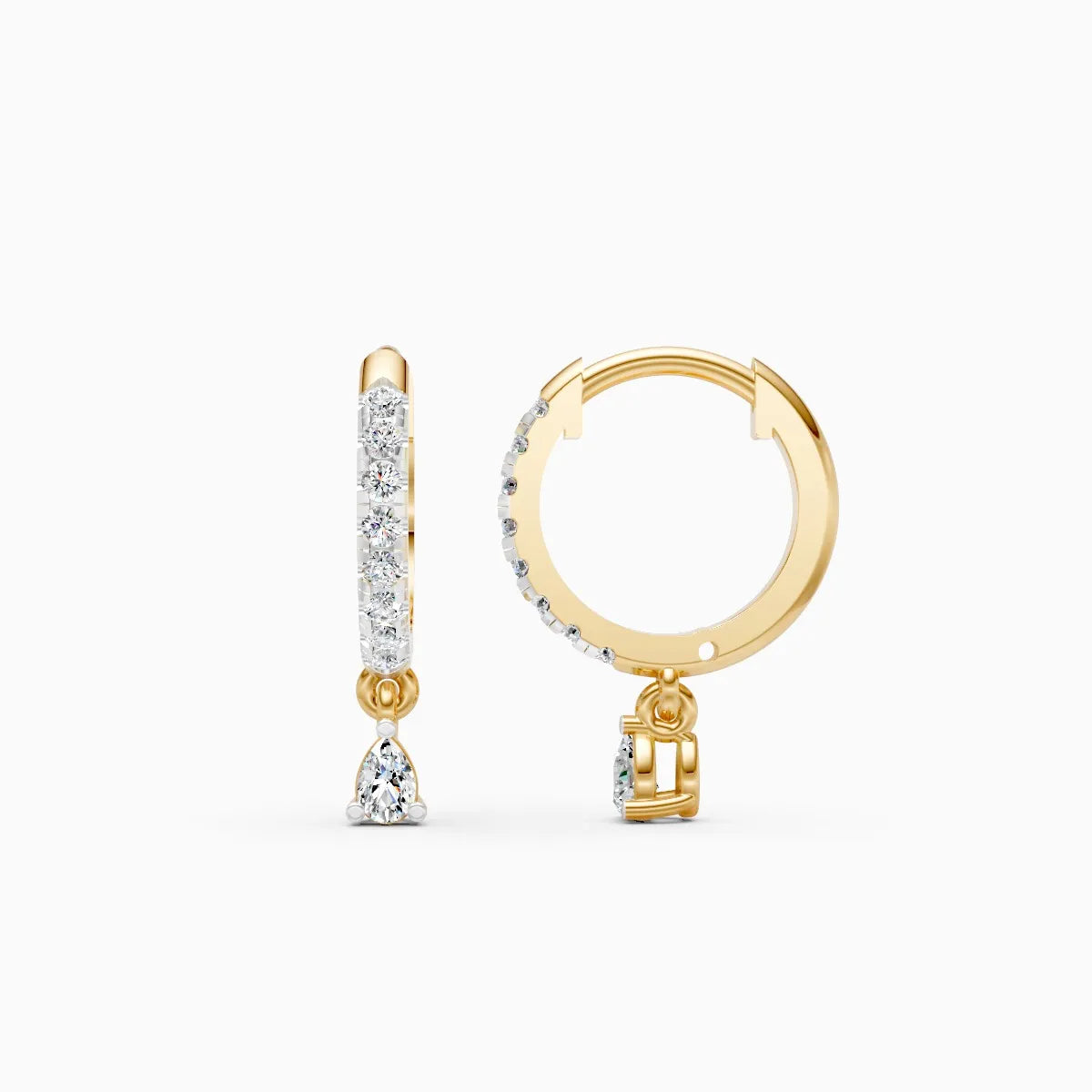 Eternal Glow Lab Diamond Drop Earrings