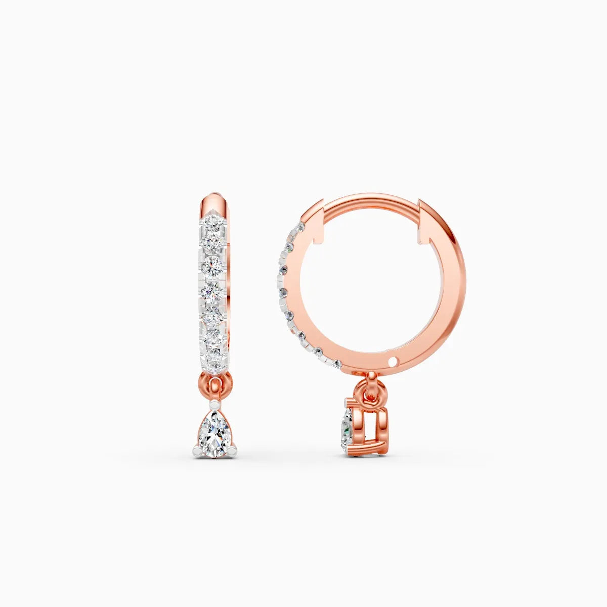 Eternal Glow Lab Diamond Drop Earrings