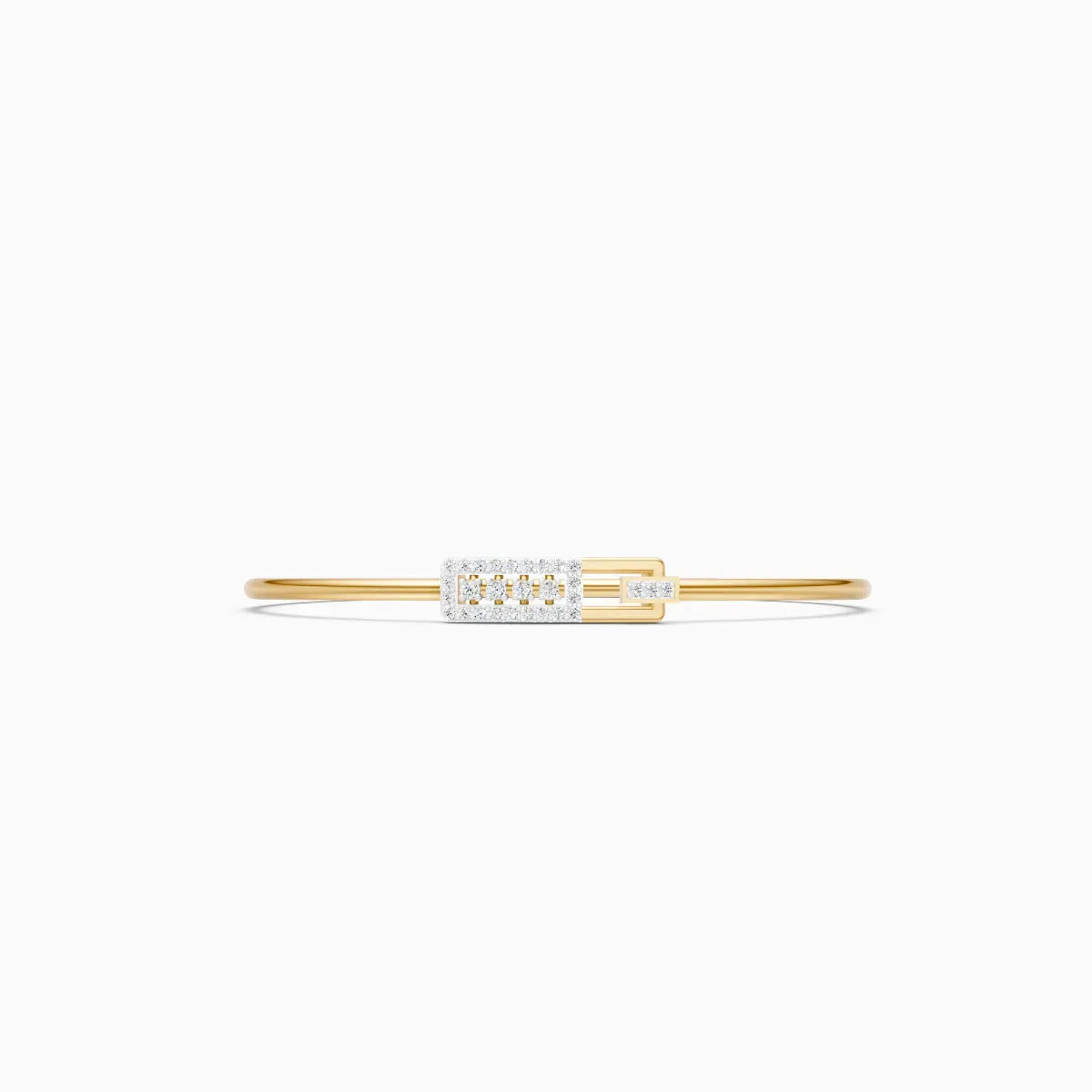Classic Lab Grown Diamond Gold Bracelet