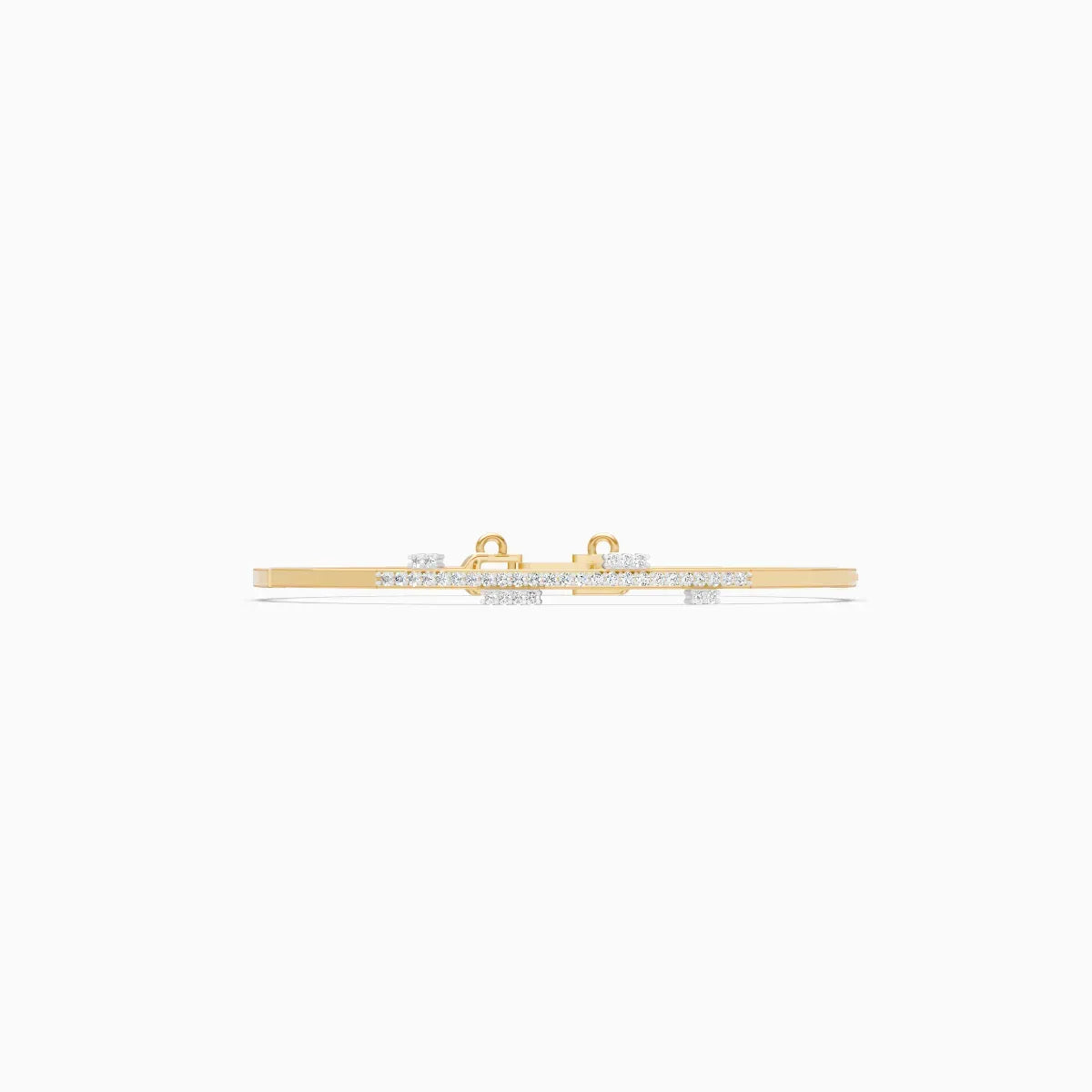 Single Line Light Weight Lab Grown Diamond Bracelet