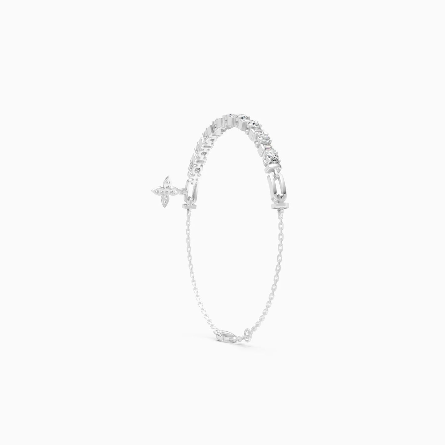 Luxury Lab Grown Diamond Line Bracelet