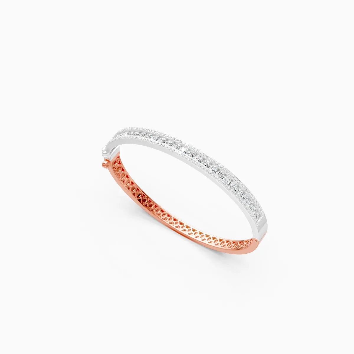 Sparkling Statement Lab Diamond Bracelet