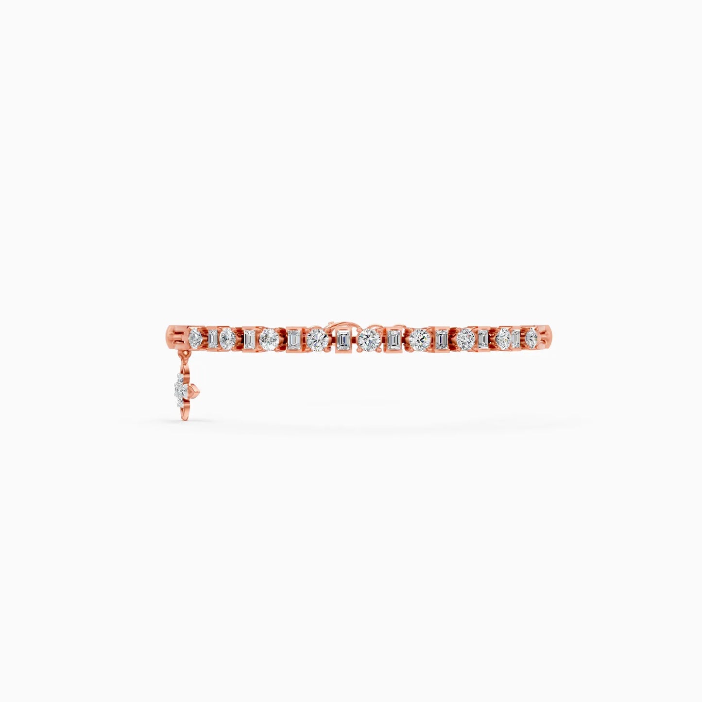 Luxury Lab Grown Diamond Line Bracelet