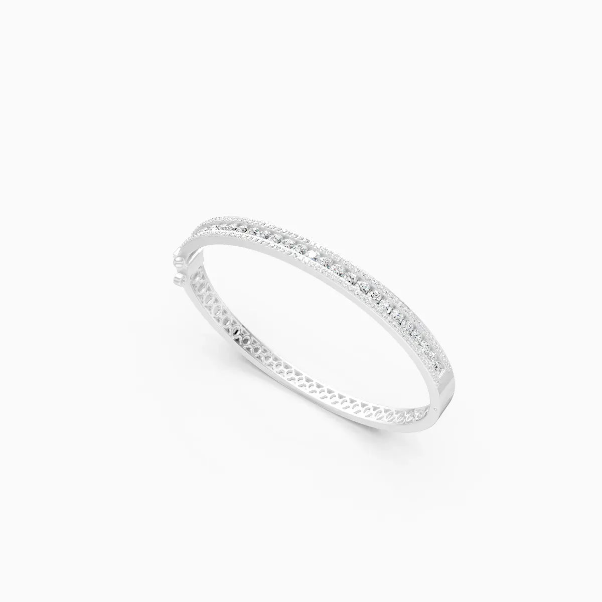 Sparkling Statement Lab Diamond Bracelet
