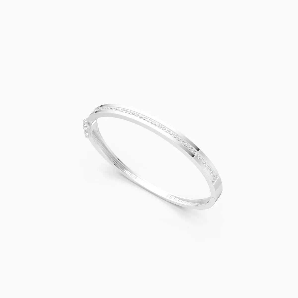 Shimmering Gold and Lab Diamond Crown Star Bracelet