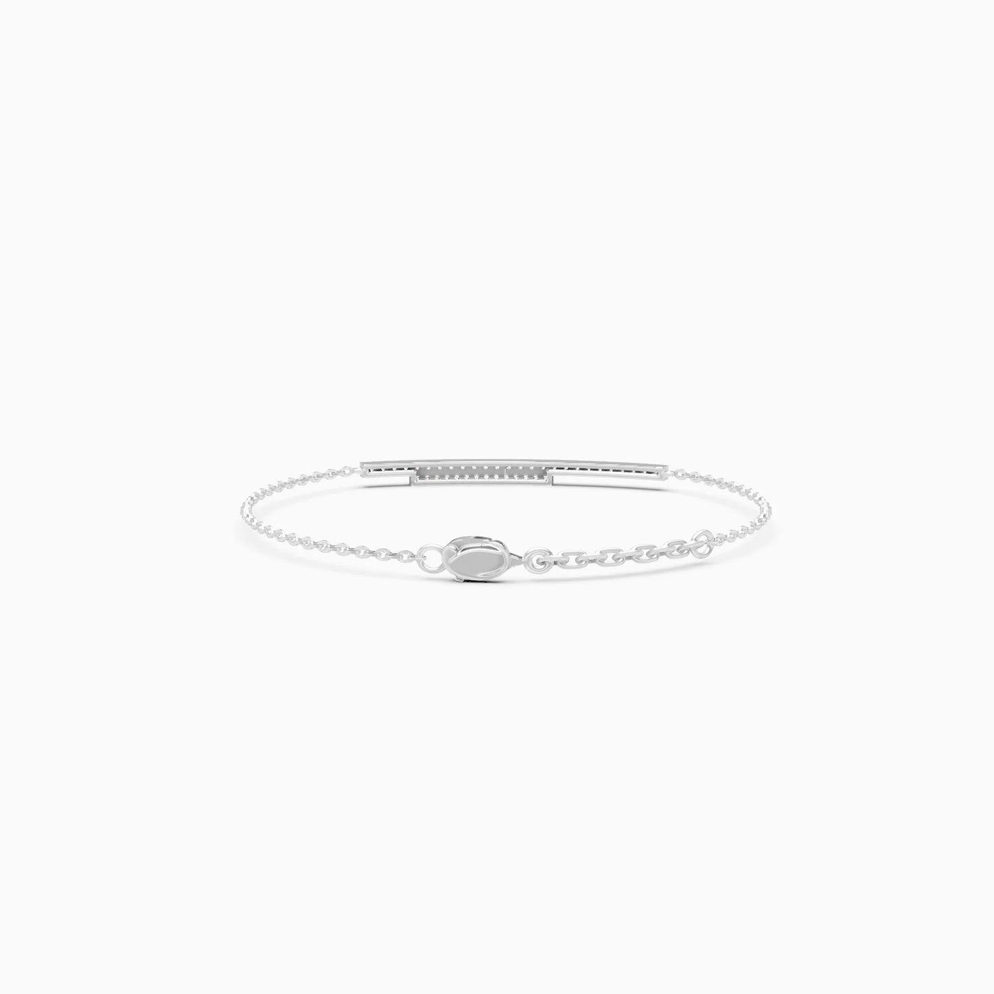 Two Line Chain lab Grown Diamond Bracelet
